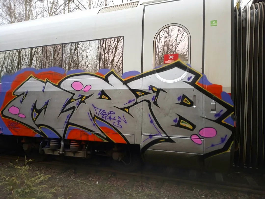 Graffiti Train - Photo by MRB