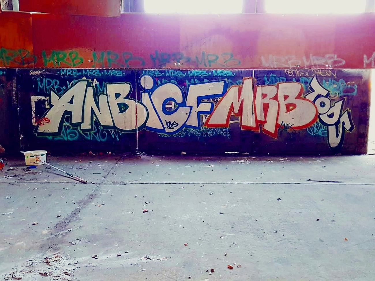 Graffiti Wall - Photo by MRB - ANB, ICF, MRB (2019)