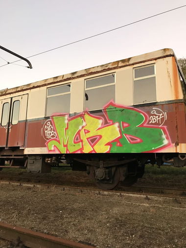 Graffiti Train - Photo by MRB - MRB (2017)