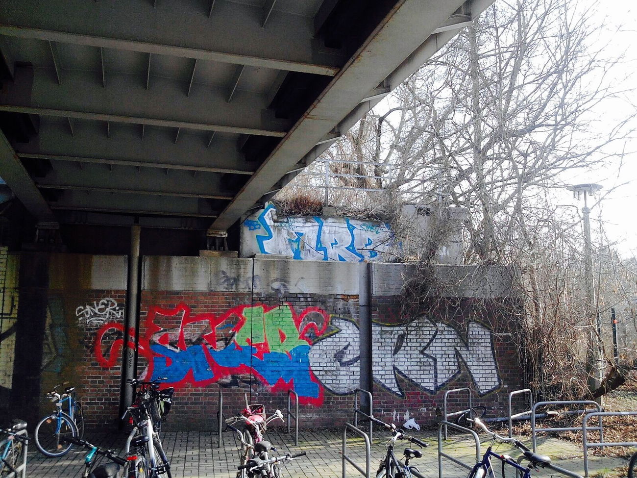 Graffiti Bombing - Photo by MRB - MRB, CRN, SNER (2016)