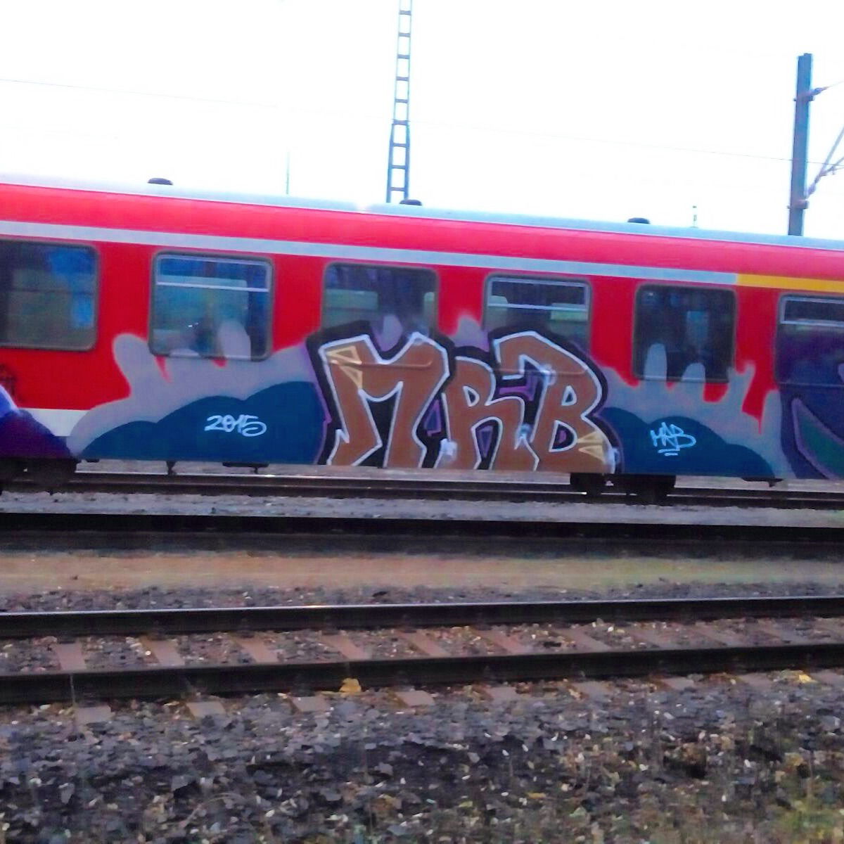 Graffiti Train - Photo by MRB - MRB (2015)