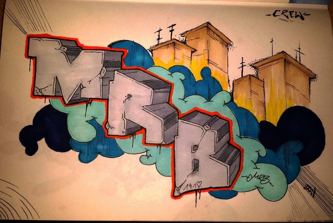 Graffiti Sketch - Photo by MRB - MRB (2014)