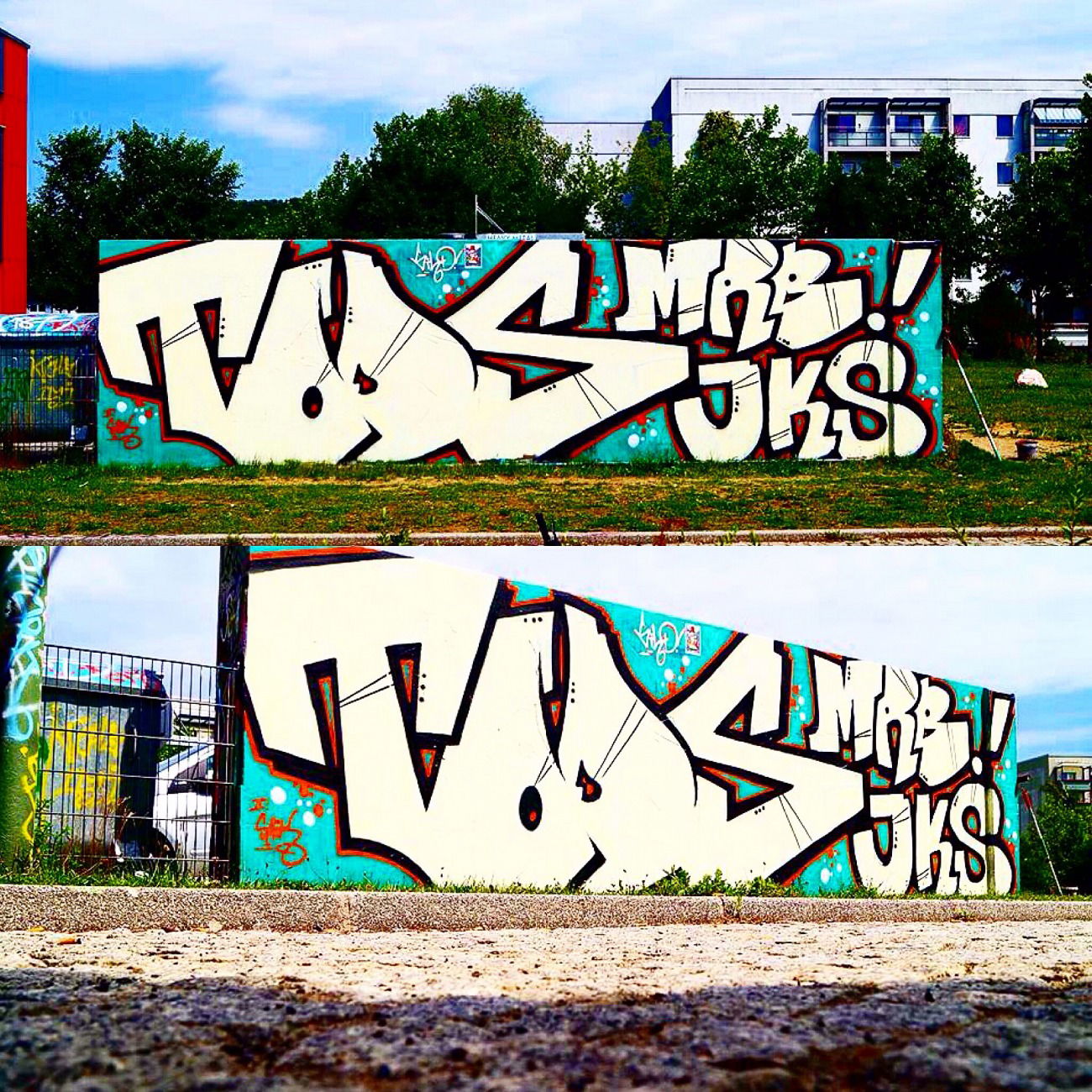 Graffiti Wall - Photo by MRB - TODS, MRB, JKS (2015)