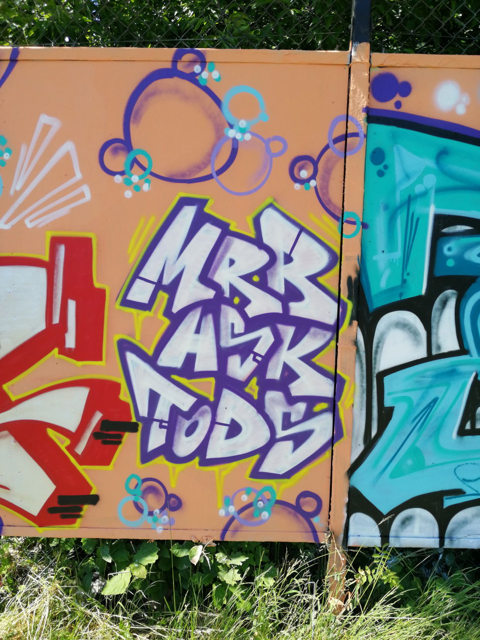 Graffiti Wall - Photo by MRB - MRB, HSK, TODS (2019)