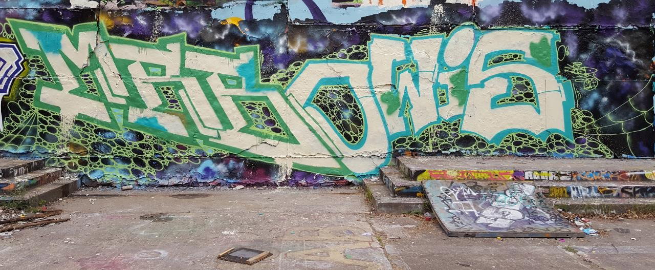 Graffiti Wall - Photo by MRB - MRB, OWIS (2017)