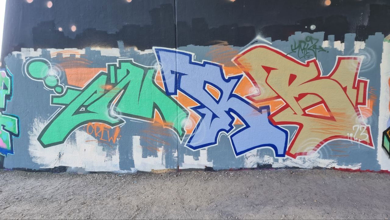 Graffiti Wall - Photo by MRB - MRB (2023)