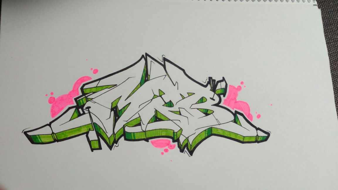 Graffiti Sketch - Photo by MRB - MRB (2017)