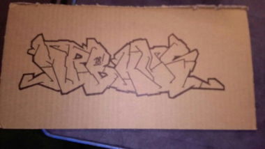 Graffiti Sketch - Photo by MRB - MRB, KNS (2018)