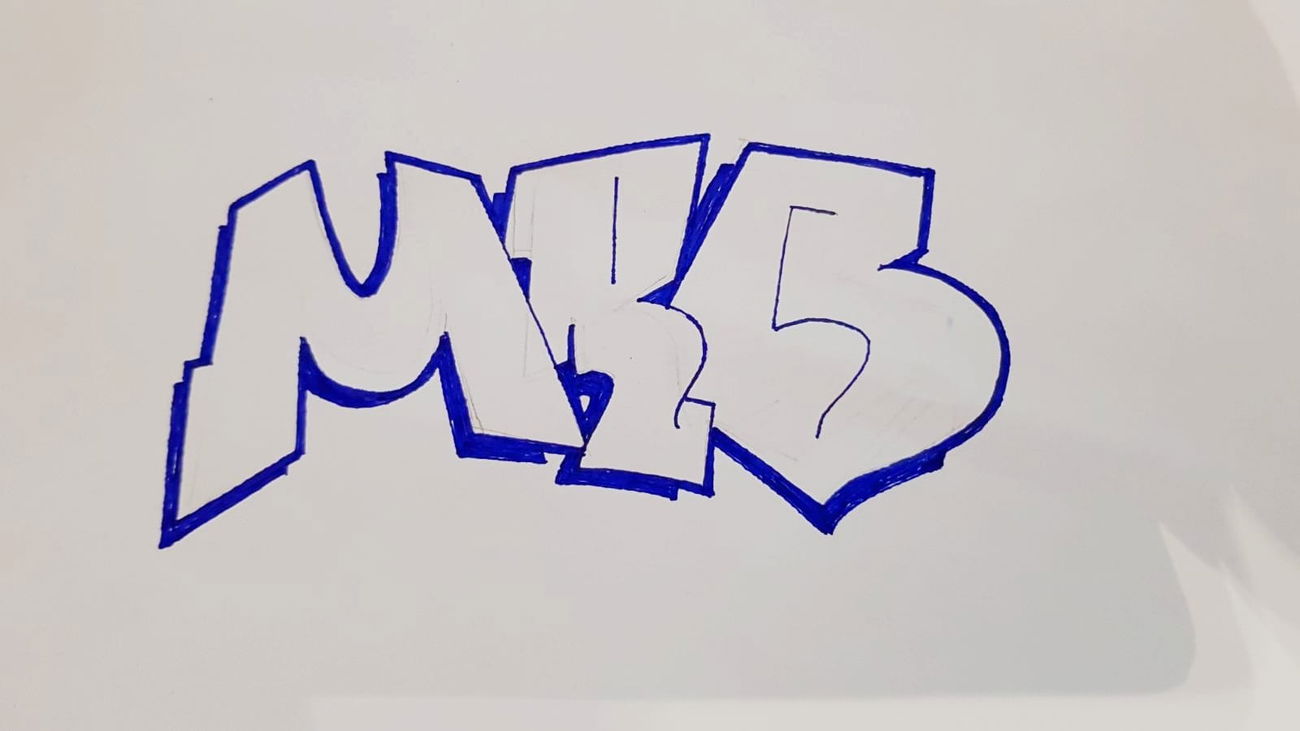 Graffiti Sketch - Photo by MRB - MRB (2018)