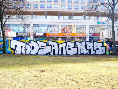 Graffiti Street Art - Photo by MRB - TODS, ANB, MRB (2018)