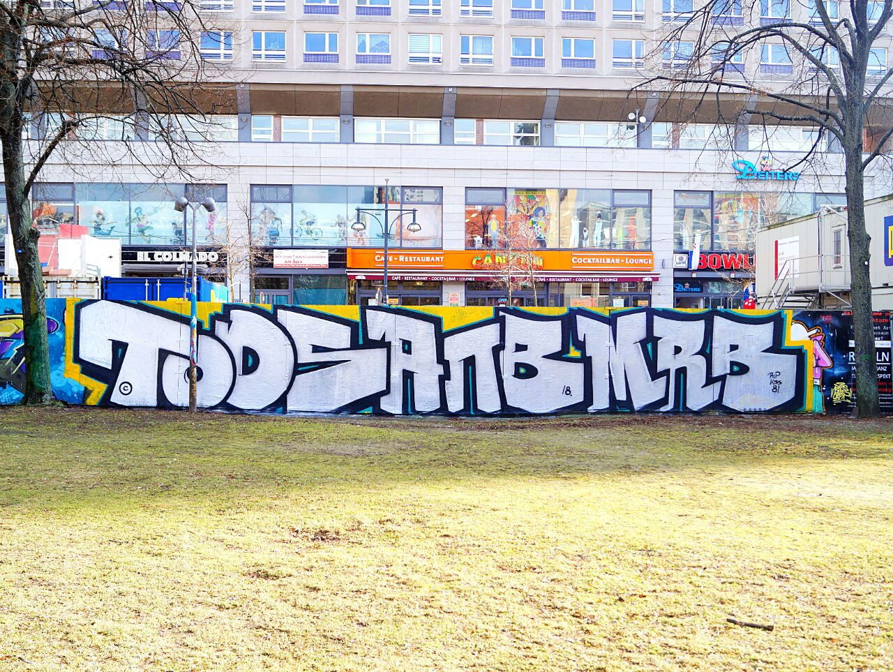 Graffiti Street Art - Photo by MRB - TODS, ANB, MRB (2018)