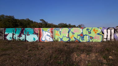 Graffiti Bombing - Photo by MRB - TLB, MRB (2017)