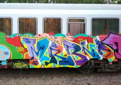 Graffiti Train - Photo by MRB - MRB, BND (2019)