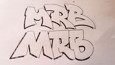 Graffiti Sketch - Photo by MRB - MRB, MRB (2015)