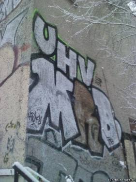 Graffiti Bombing - Photo by MRB - UHV, MRB