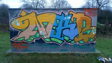 Graffiti Wall - Photo by MRB - MRB (2016)