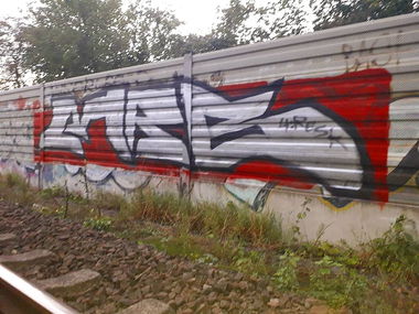 Graffiti Bombing - Photo by MRB - MRB, Hamburg (2020)