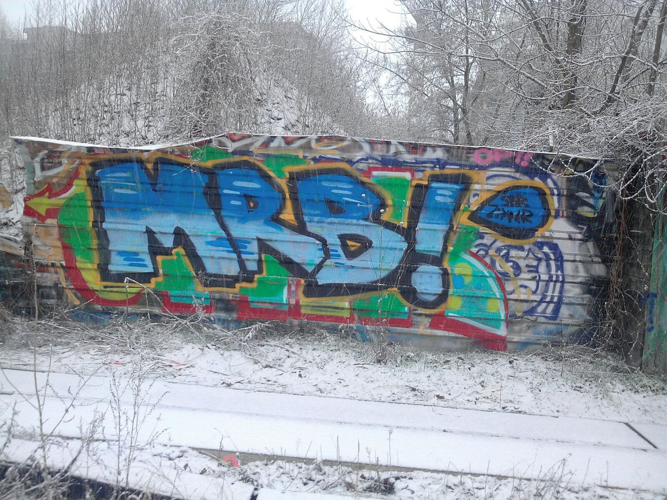 Graffiti Bombing - Photo by MRB - MRB, MamasRasselBande (2016)