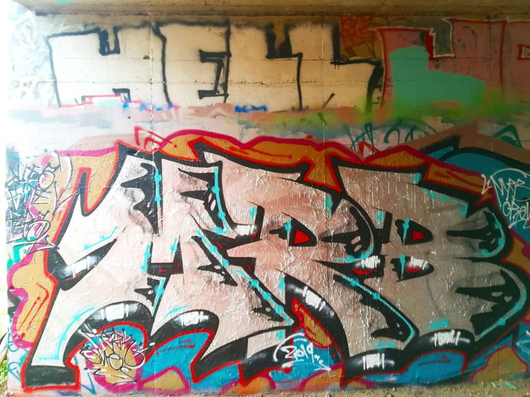 Graffiti Bombing - Photo by MRB - MRB (2019)