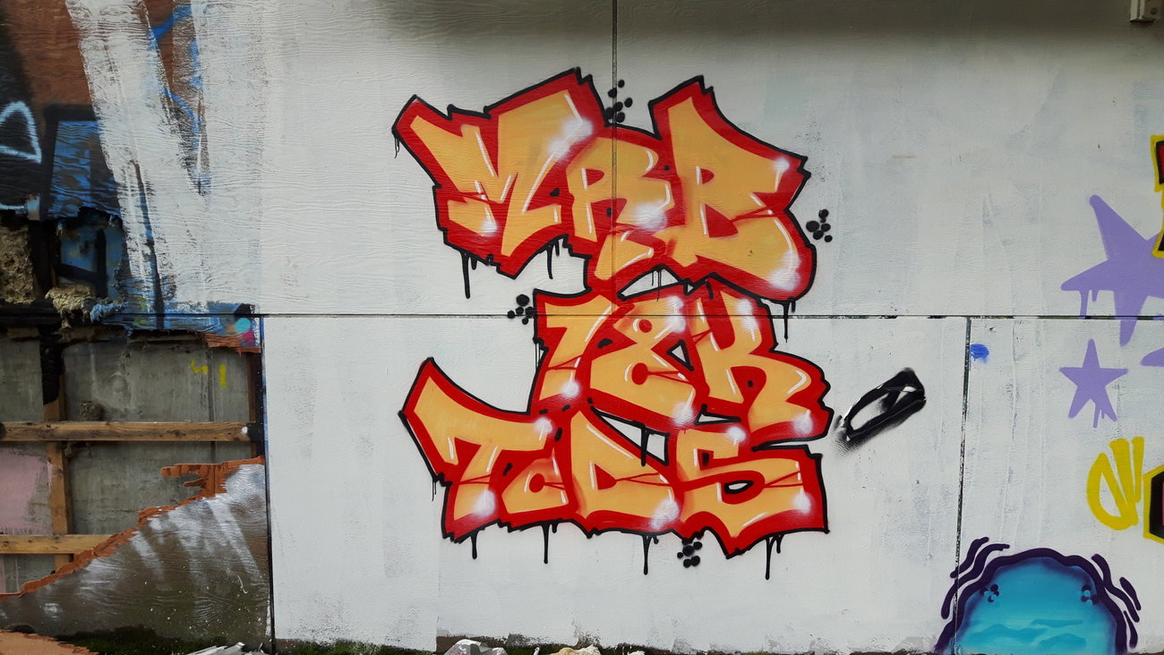 Graffiti Wall - Photo by MRB - MRB, 18K, TODS (2017)