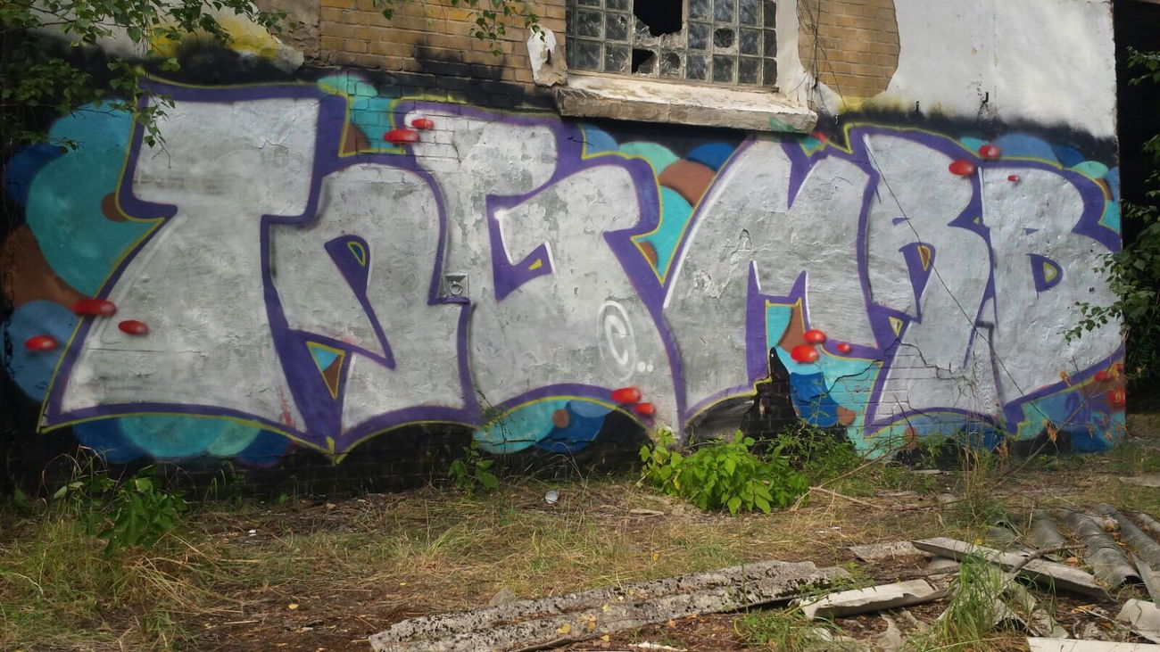 Graffiti Bombing - Photo by MRB - TNG, MRB (2015)