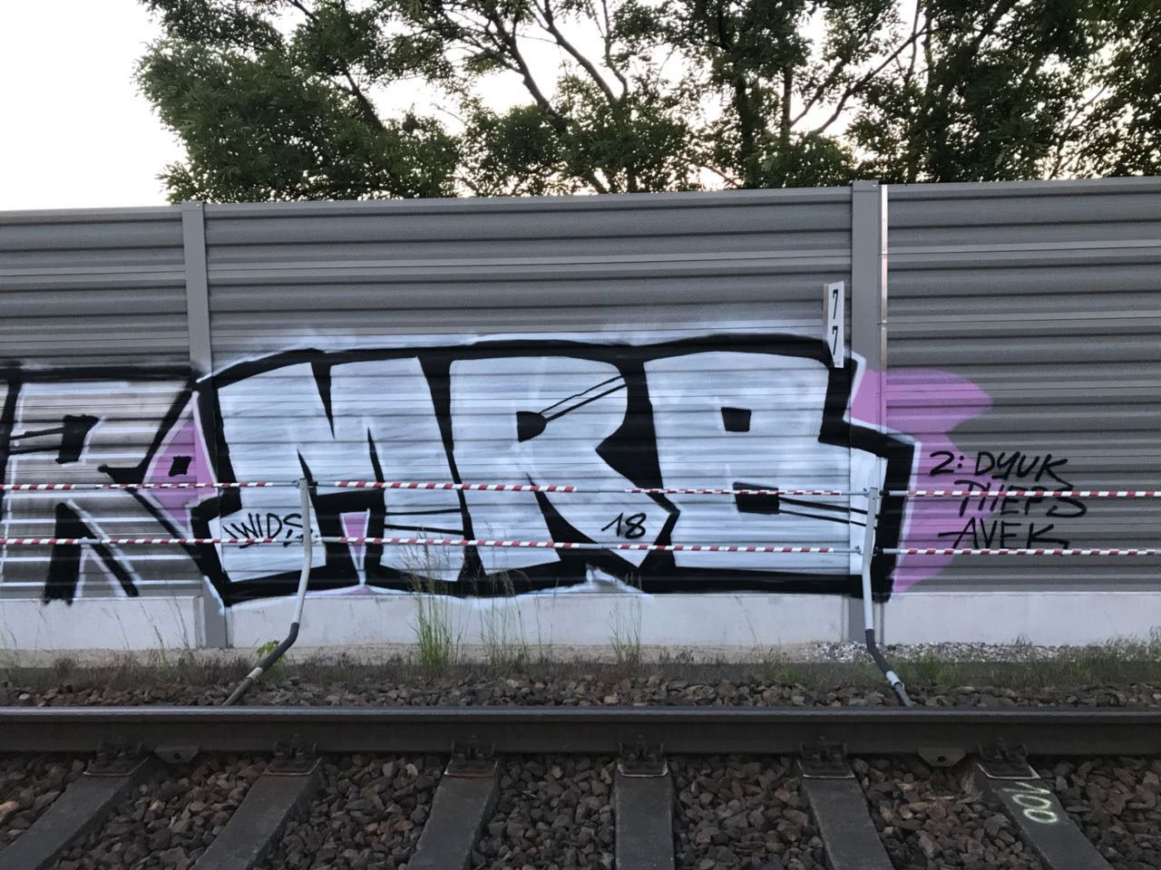 Graffiti Bombing - Photo by MRB - MRB (2018)