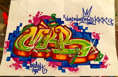 Graffiti Sketch - Photo by MRB - MRB (2018)