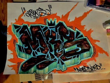 Graffiti Sketch - Photo by MRB - MRB (2018)