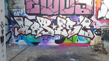 Graffiti Wall - Photo by MRB - MRB, ESC (2018)
