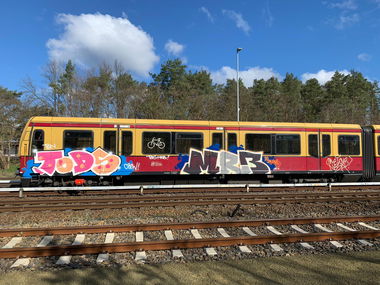 Graffiti Train - Photo by MRB - TODS, MRB (2020)