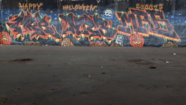 Graffiti Wall - Photo by MRB - MRB, MRB, MRB (2017)