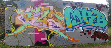 Graffiti Wall - Photo by MRB - Bis, MRB (2016)