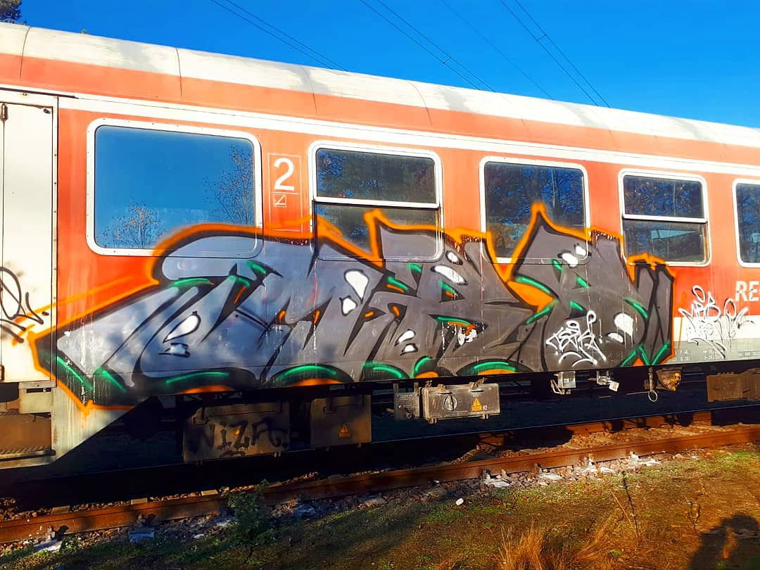 Graffiti Train - Photo by MRB - MRB (2020)