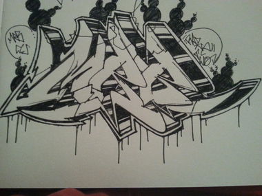 Graffiti Sketch - Photo by MRB - MRB (2015)