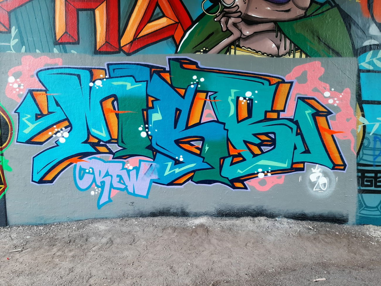 Graffiti Wall - Photo by MRB - MRB (2020)