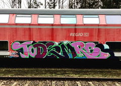 Graffiti Train - Photo by MRB - TODS, MRB (2018)