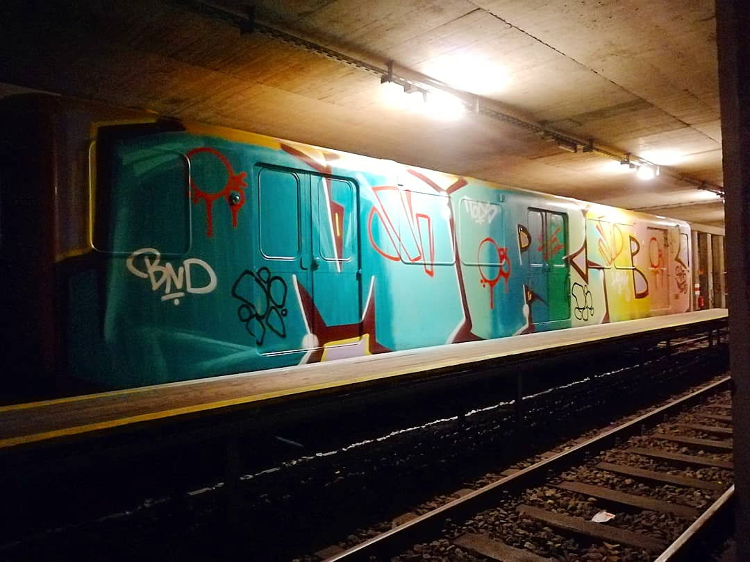 Graffiti Train - Photo by MRB - MRB (2020)