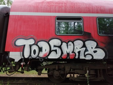 Graffiti Train - Photo by MRB - TODS, MRB (2019)