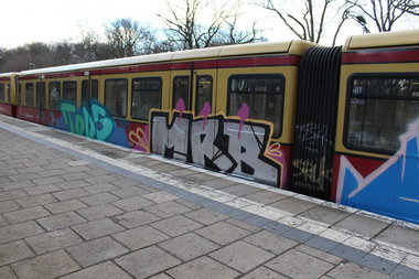 Graffiti Train - Photo by MRB - TODS, MRB (2014)