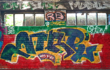 Graffiti Wall - Photo by MRB - MRB