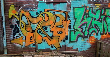 Graffiti Wall - Photo by MRB