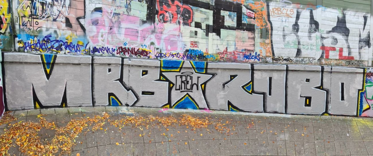 Graffiti Wall - Photo by MRB - MRB, ROBO (2020)