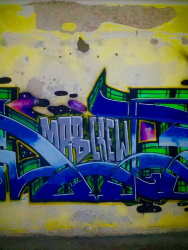 Graffiti Wall - Photo by MRB - MRB, CREW (2014)