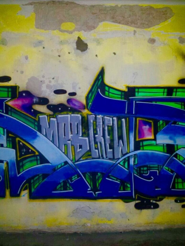 Graffiti Wall - Photo by MRB - MRB, CREW (2014)