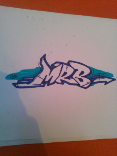 Graffiti Sketch - Photo by MRB (2016)