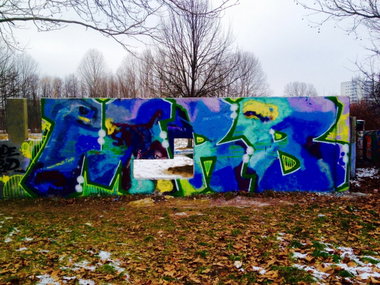 Graffiti Wall - Photo by MRB - MRB (2015)