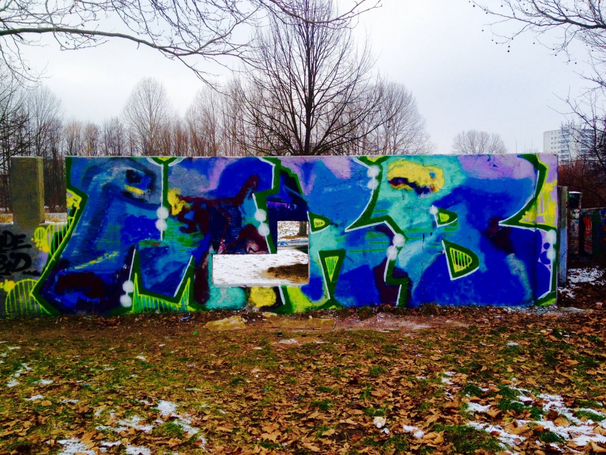Graffiti Wall - Photo by MRB - MRB (2015)