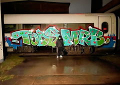 Graffiti Train - Photo by MRB - TODS, MRB, ICE (2023)