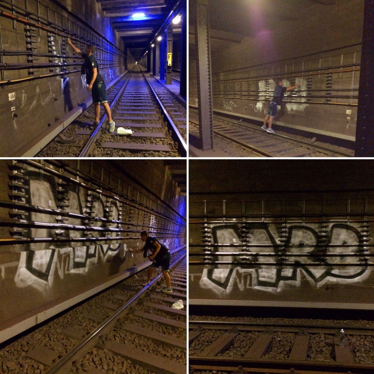 Graffiti Bombing - Photo by MRB - MRB (2015)