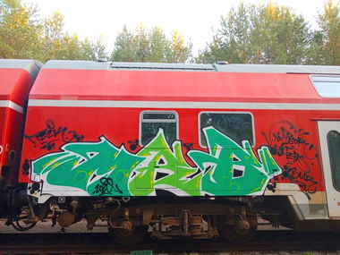 Graffiti Train - Photo by MRB - MRB (2020)